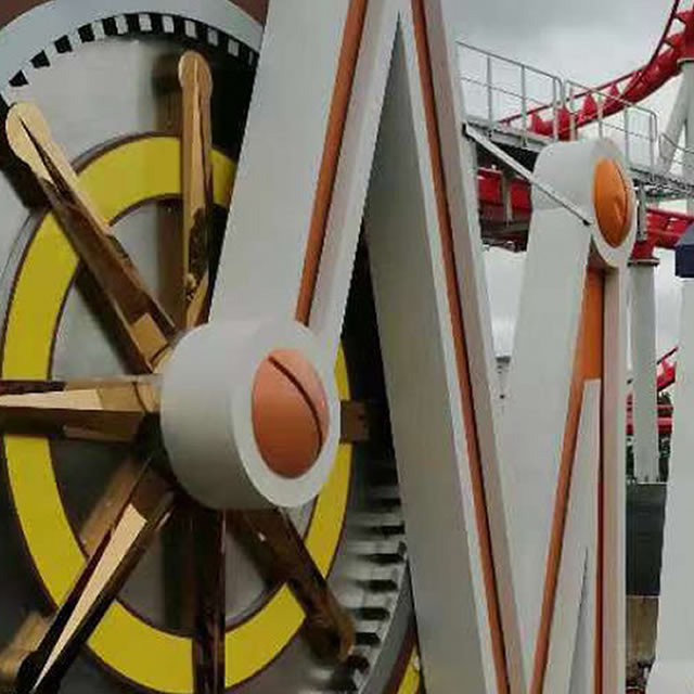 方特景區(qū)不銹鋼創(chuàng)意雕塑