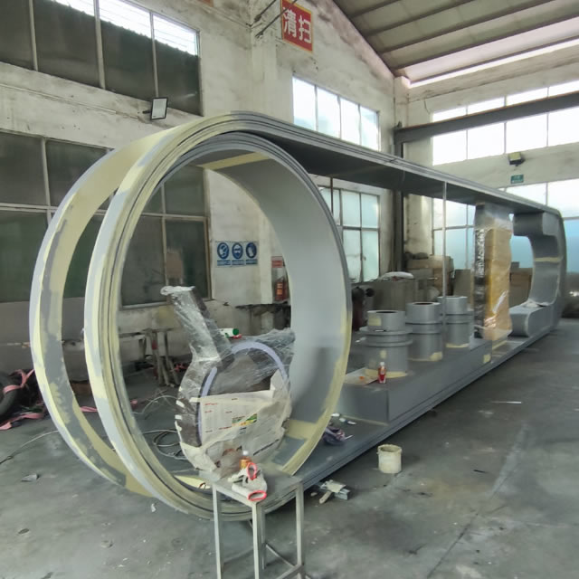 科技公司玻璃鋼裝置雕塑