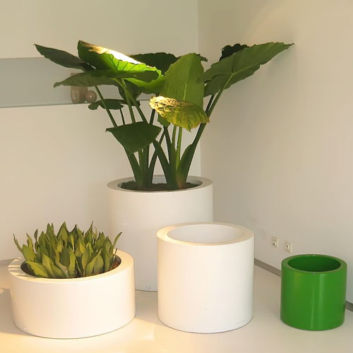 家居組合玻璃鋼景觀(guān)花盆