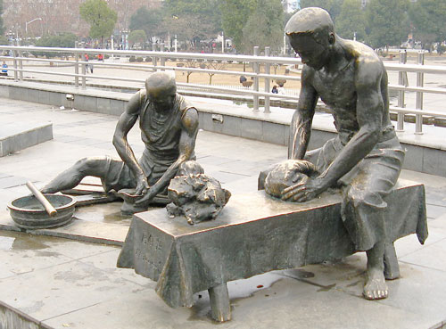 城市人物文化雕塑