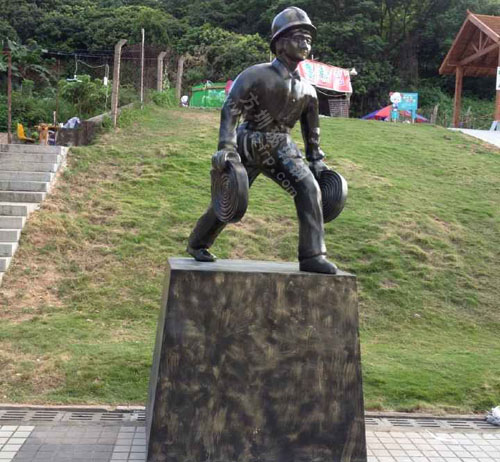 玻璃鋼仿銅雕塑