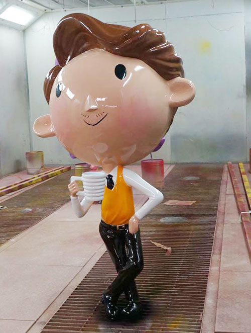 玻璃鋼彩繪雕塑的特點(diǎn)有哪些