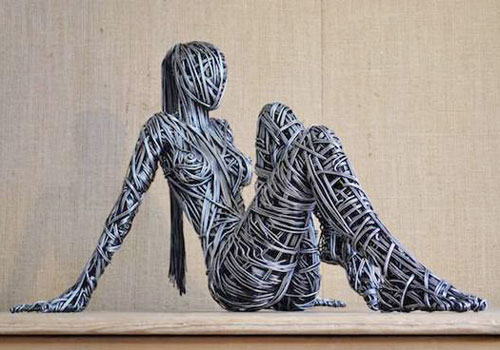 鐵藝創(chuàng)意人物雕塑